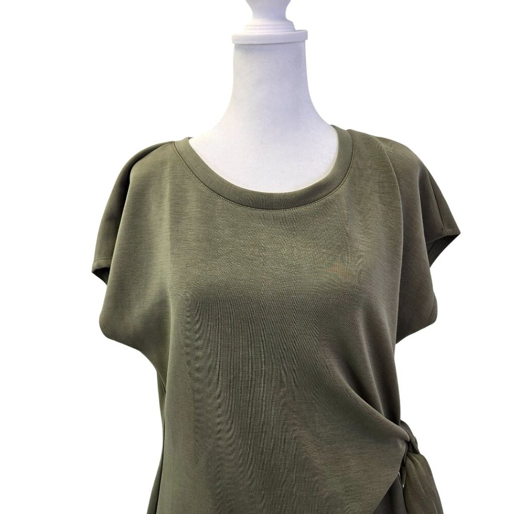 NWOT Cable & Gauge Cap Sleeve Side Tie Activewear Dress Size XL - Picture 4 of 6